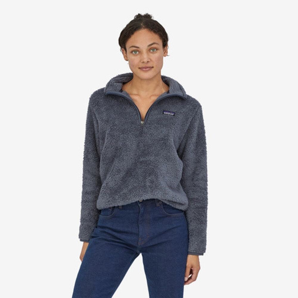 Patagonia Women's Los Gatos 1/4-Zip dark grey pullover sz Med gorpcore athletic